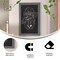 Canterbury 20" x 30" Rustic Gray Wall Mount Magnetic Chalkboard Sign with Eraser, Hanging Wall Chalkboard Memo Board